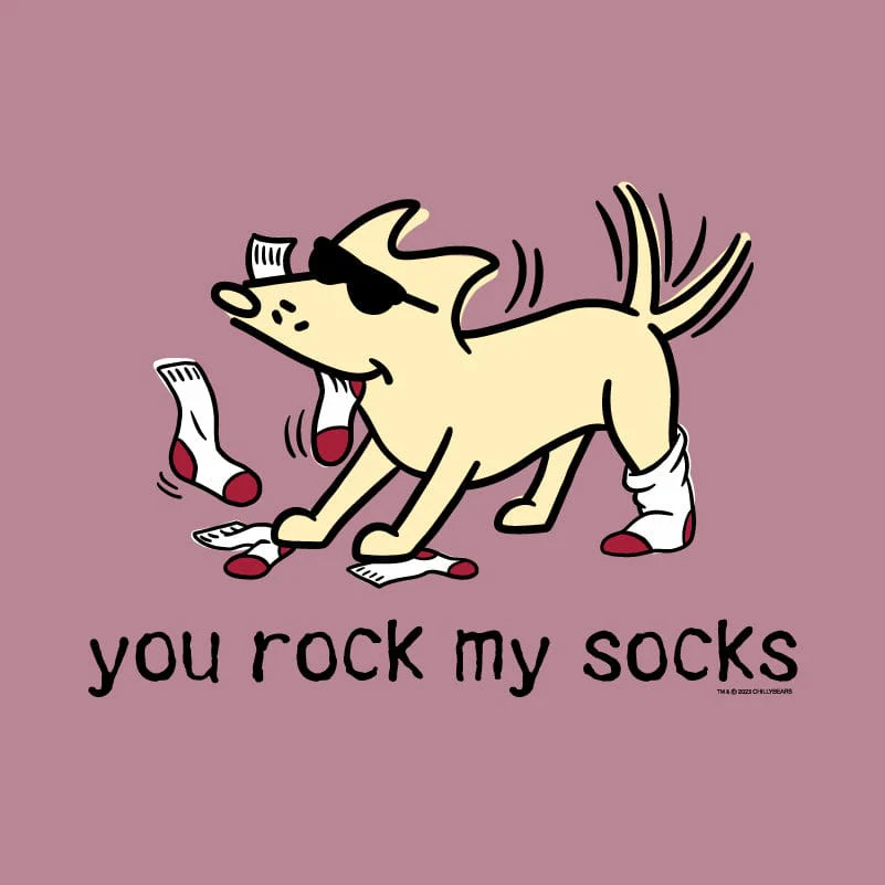 You Rock My Socks - Lightweight Tee - Image 2
