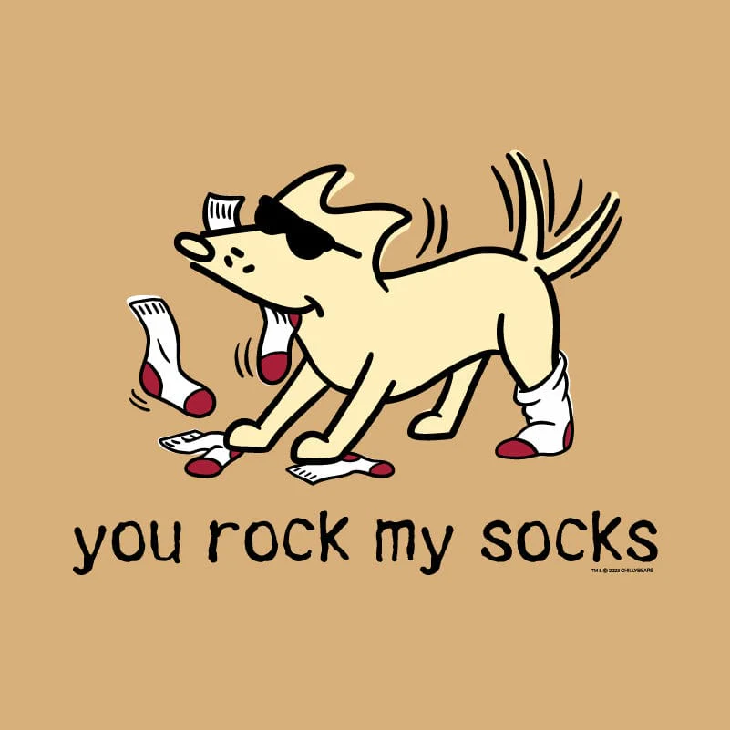 You Rock My Socks - Sweatshirt Pullover Hoodie - Image 2