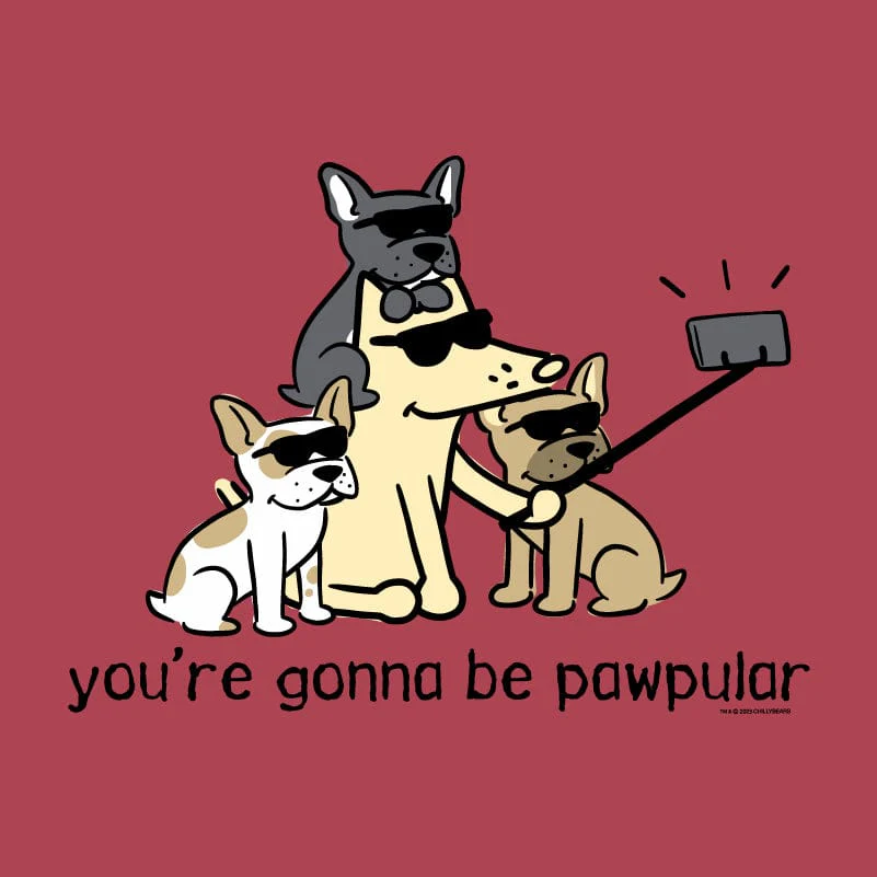 You're Gonna Be Pawpular - Classic Long-Sleeve T-Shirt - Image 2